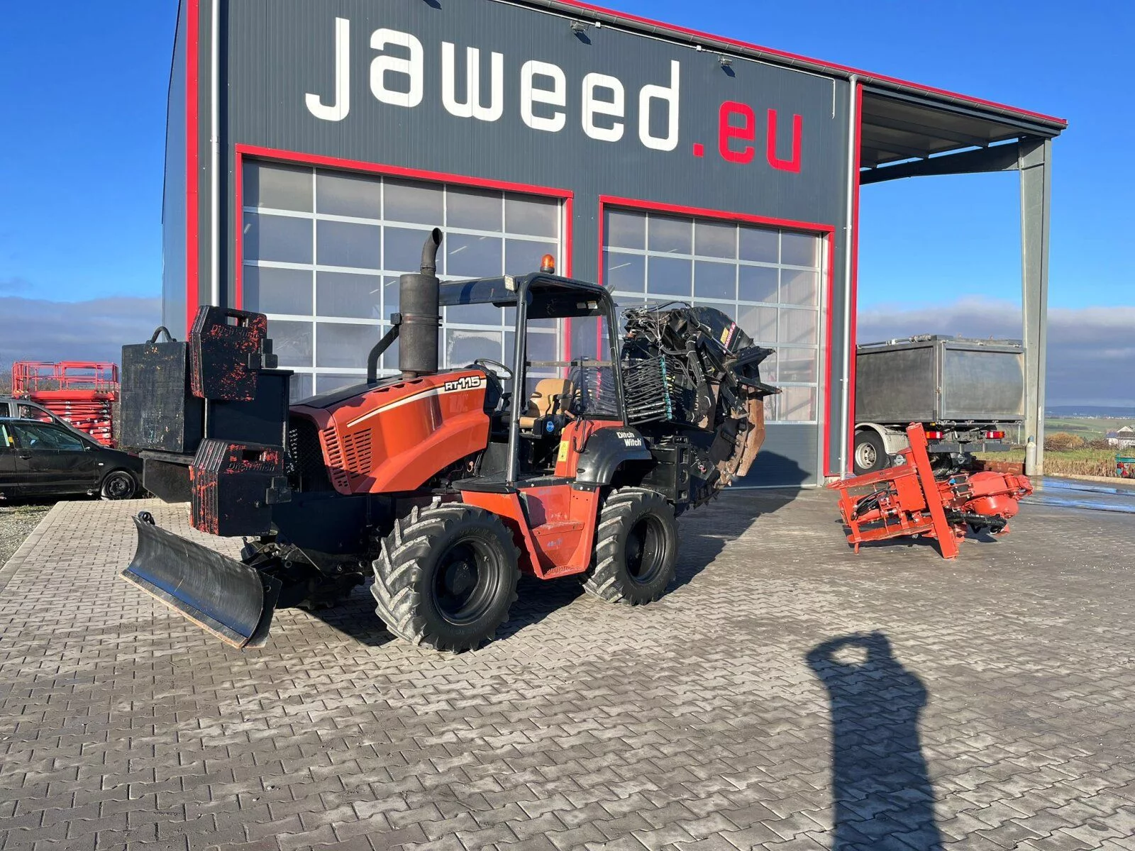 Fahrzeugabbildung Ditch Witch RT 115H + H1032 Grabenfräse