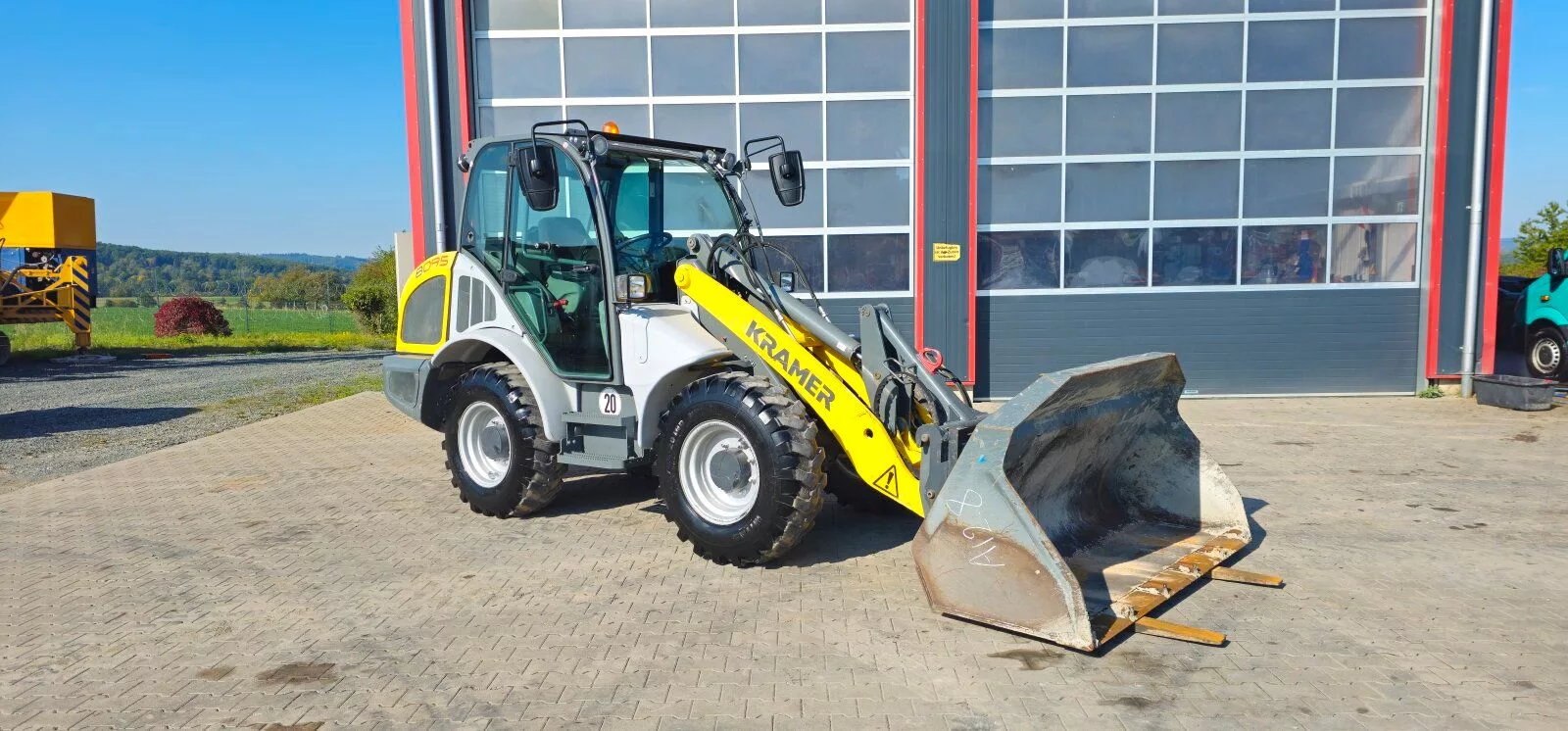 Fahrzeugabbildung Kramer 8095 Schaufel + Gabeln / TOP Zustand