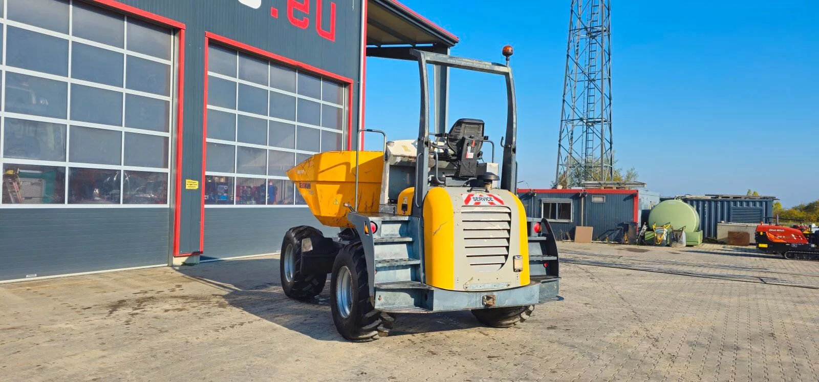 Fahrzeugabbildung Bergmann Bergmann 2090R Dumper 9,0 to / 3 Seiten Kipper