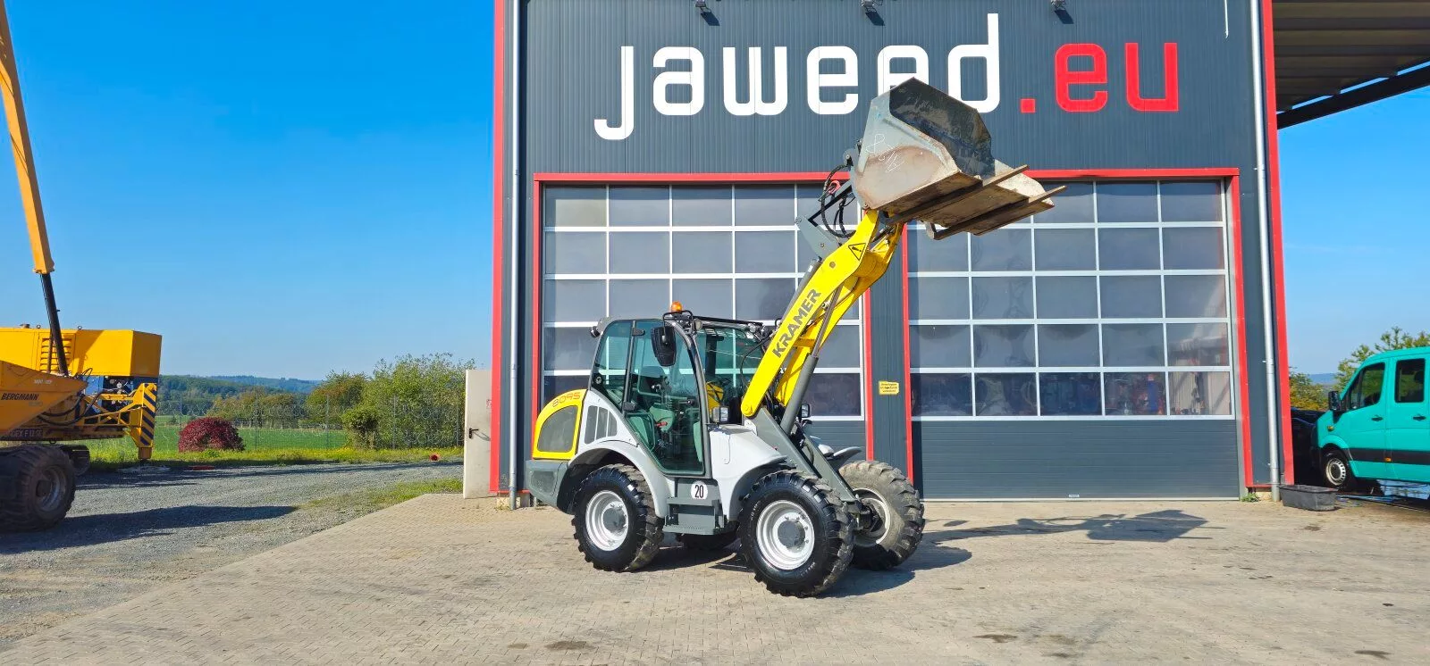 Fahrzeugabbildung Kramer 8095 Schaufel + Gabeln / TOP Zustand