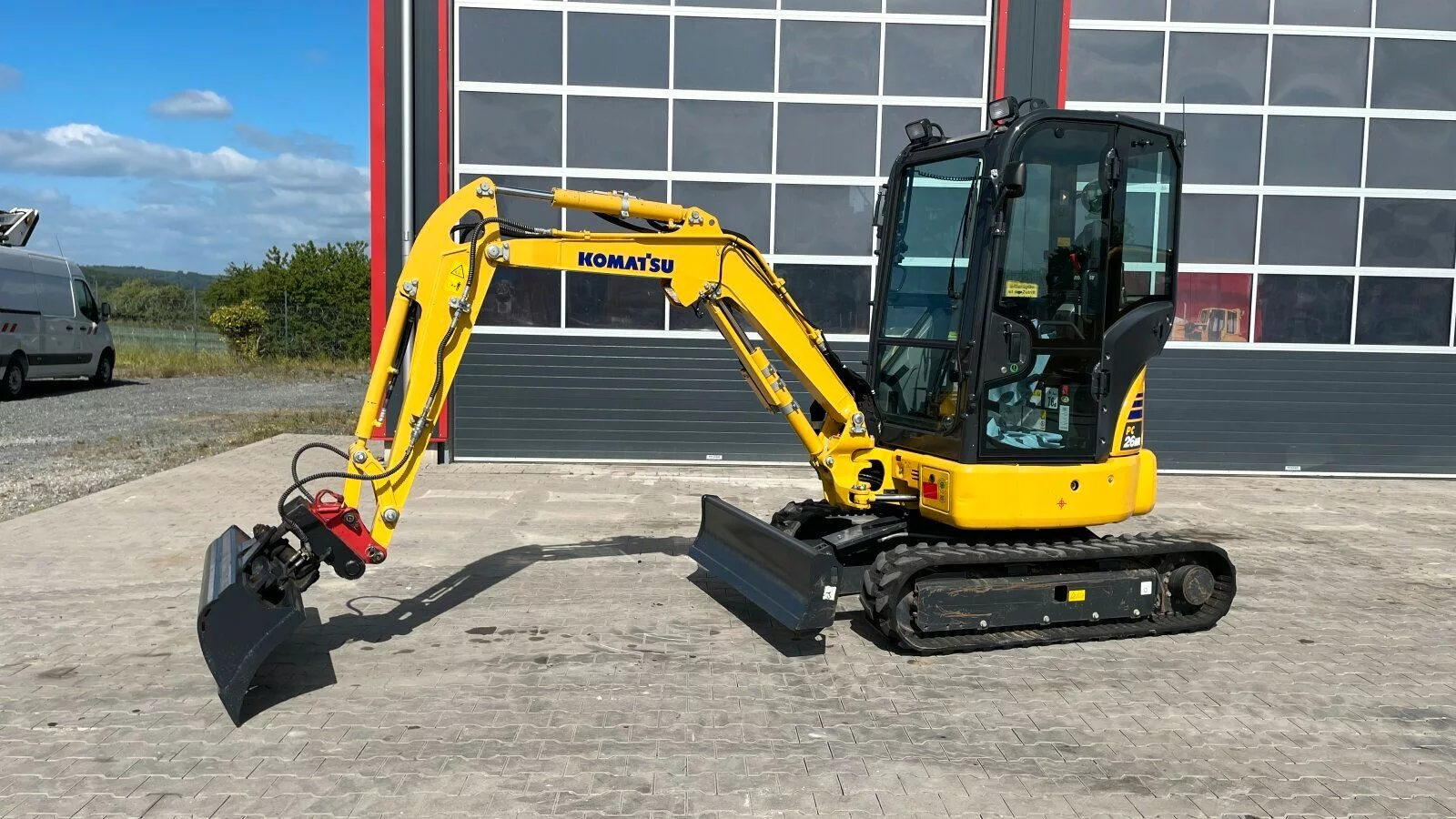 Fahrzeugabbildung Komatsu PC 26 MR-5 Minibagger (693 hrs)