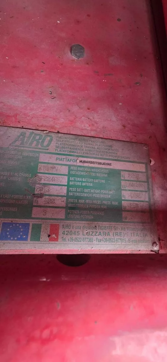 Fahrzeugabbildung Genie AIRO X10 EW Schere 10.20m / 823 hours / UVV neu