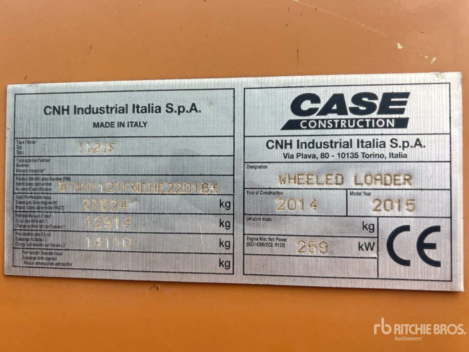 Fahrzeugabbildung Andere Case 1121 F Radlader
