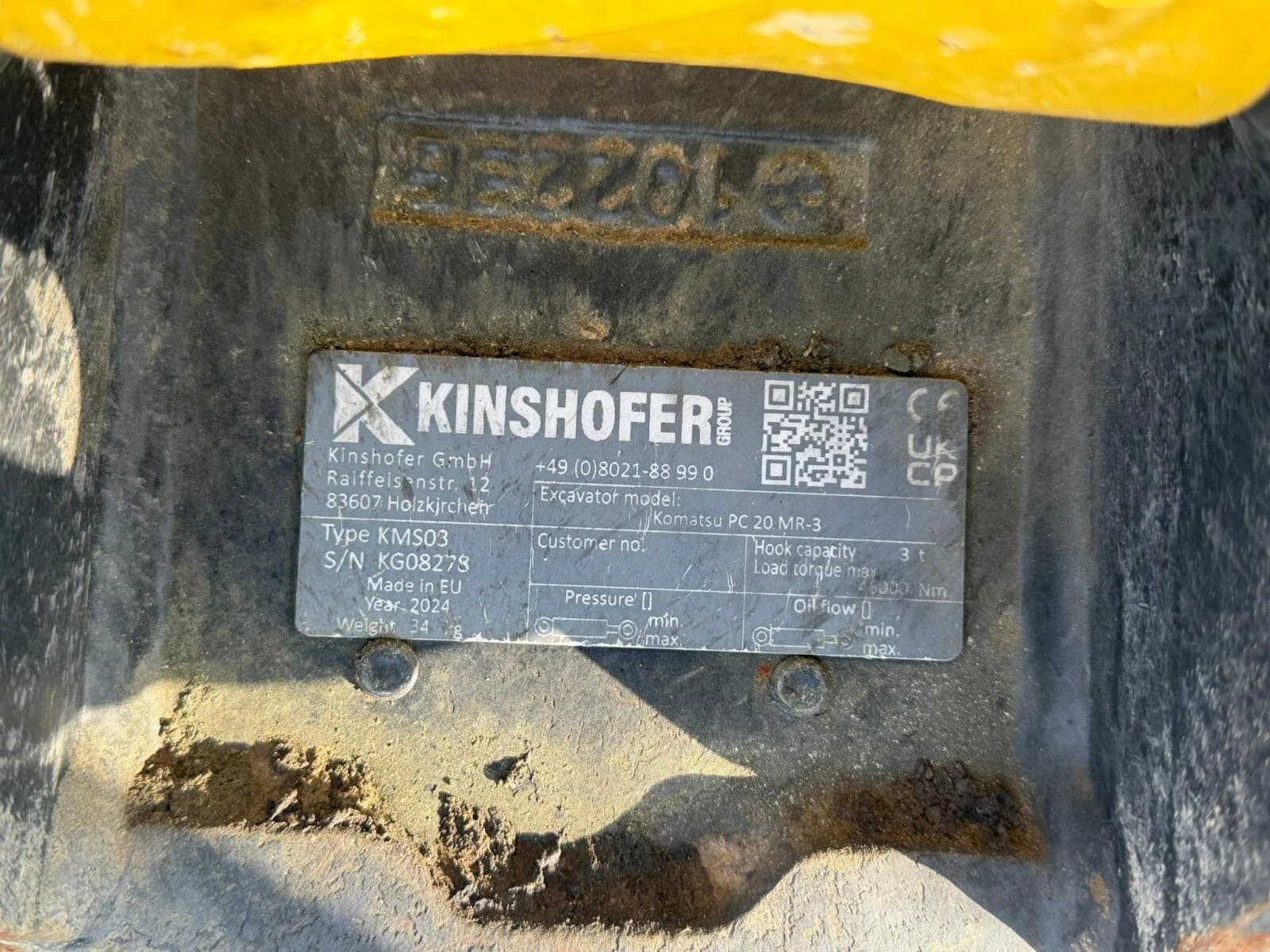 Fahrzeugabbildung Komatsu PC 24 MR-5 (487h) Minibagger