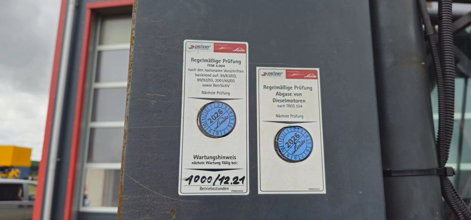 Fahrzeugabbildung Linde H 80D - 03 / 900 / Orig. 8.500 Stunde