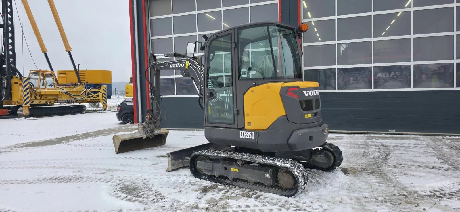 Fahrzeugabbildung Volvo ECR 35 D / Orig. 776 Stunde / Tilt / AC