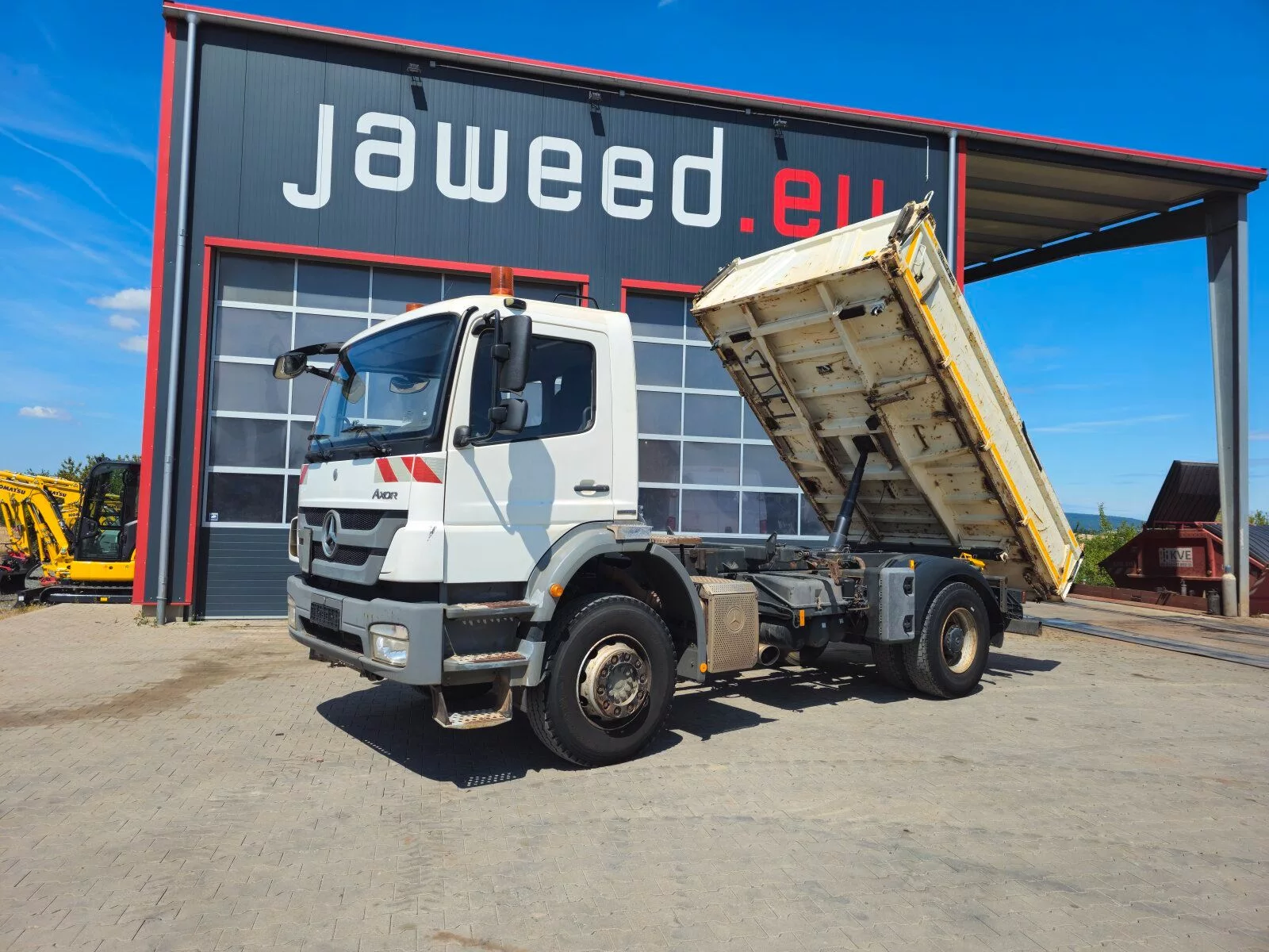 Fahrzeugabbildung Mercedes-Benz 1829 K AXOR Meiller Kipper / Krananbau möglich