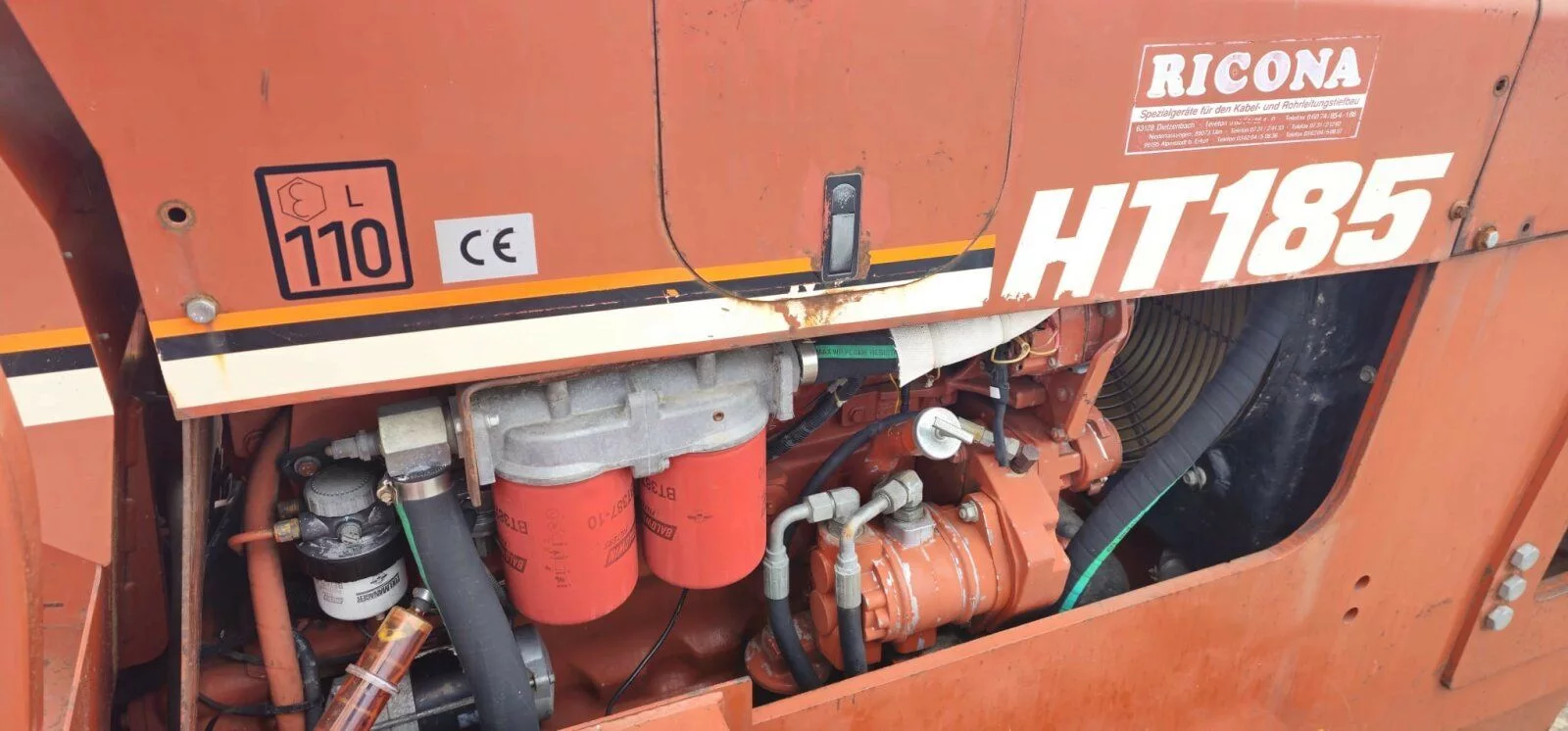 Fahrzeugabbildung Ditch Witch HT185 Kabelpflug/ Fräse/ Grabenfräse