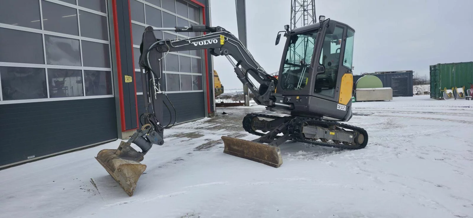 Fahrzeugabbildung Volvo ECR 35 D / Orig. 776 Stunde / Tilt / AC