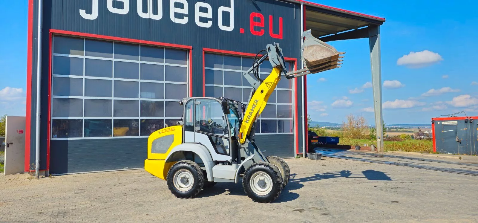 Fahrzeugabbildung Kramer 5055 Diesel (349) Schaufel+Gabel Gewicht 4.500kg