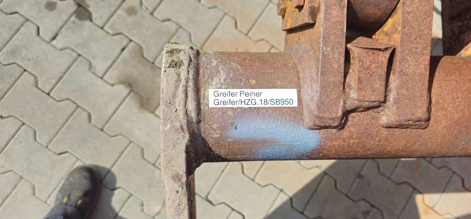 Fahrzeugabbildung Atlas Peiner SB950 / Greifer