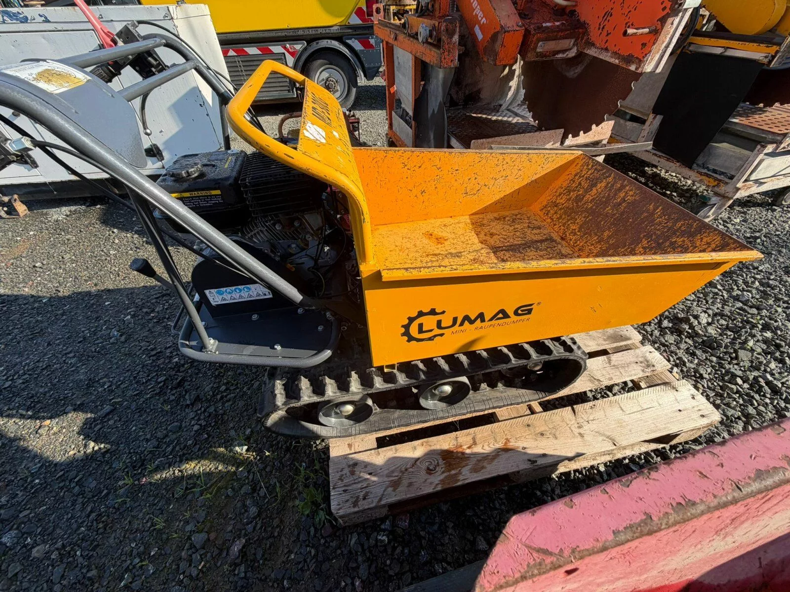 Fahrzeugabbildung Andere Lumag MD-300 G Raupen DUMPER Mini-Raupendumper