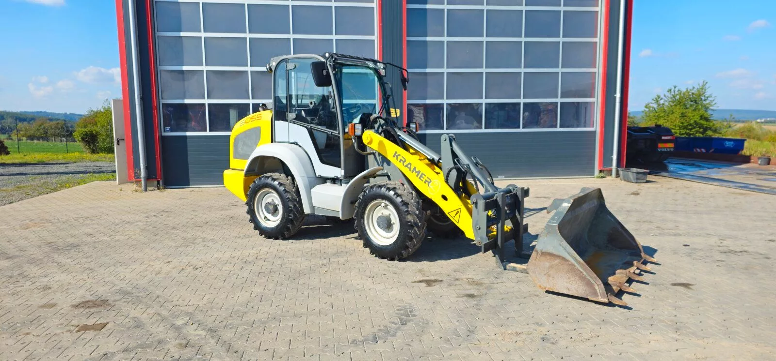 Fahrzeugabbildung Kramer 5055 Diesel (349) Schaufel+Gabel Gewicht 4.500kg