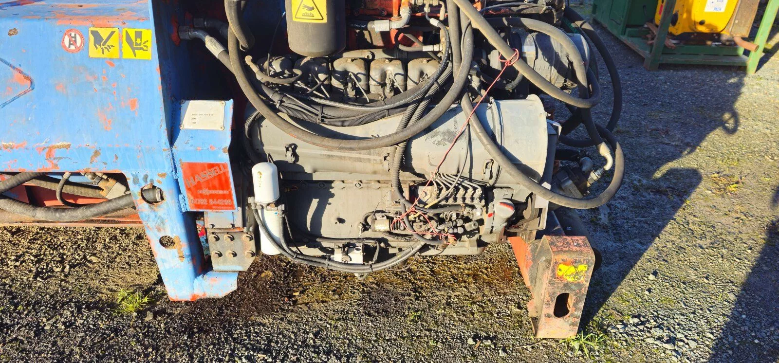 Fahrzeugabbildung Andere Hassel Ariete Schrottpresse Kran /Taurus Lefort