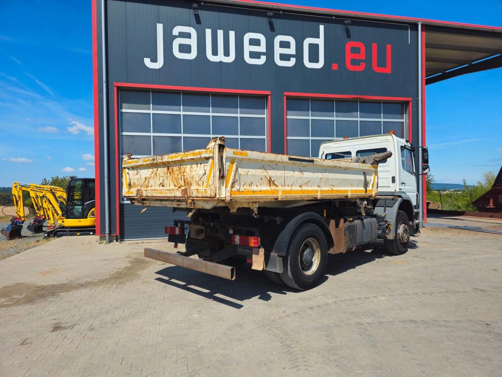 Fahrzeugabbildung Mercedes-Benz 1829 K AXOR Meiller Kipper / Krananbau möglich