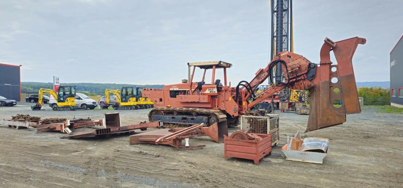 Ditch Witch HT185 Kabelpflug/ Fräse/ Grabenfräse