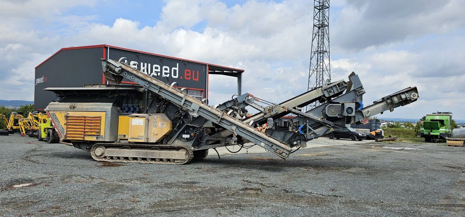 Andere Rubbel Master RM 100 GO / Brechanlage Inkl. Sieb