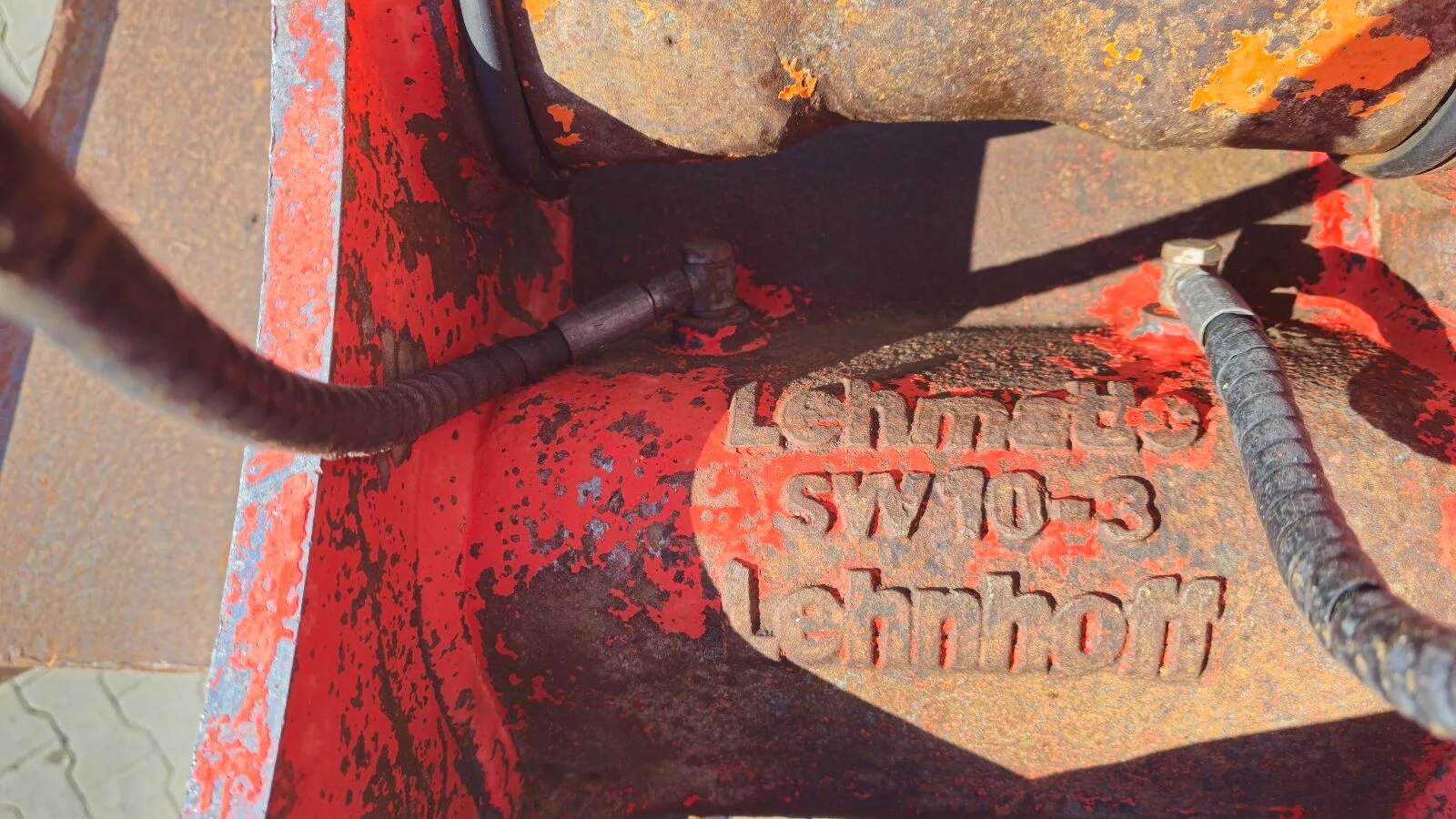 Fahrzeugabbildung Doosan DX140 LCR-3 / Lehnhoff Aufnahme / Löffel