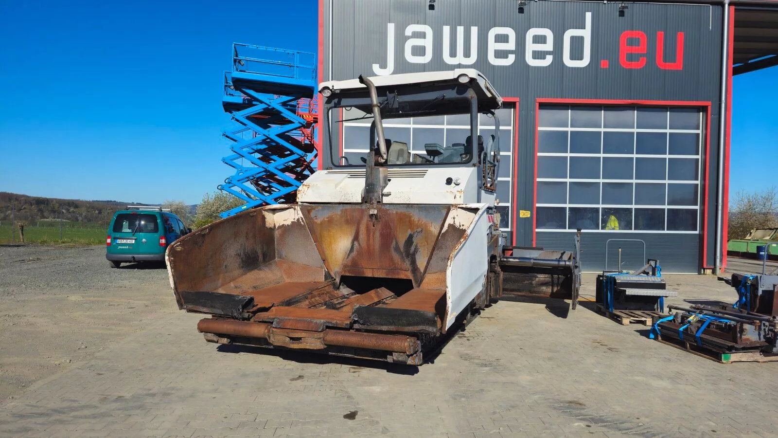 Fahrzeugabbildung Vögele Super 1800-2 TV/ 2m Verbreiterung Paver/Fertiger