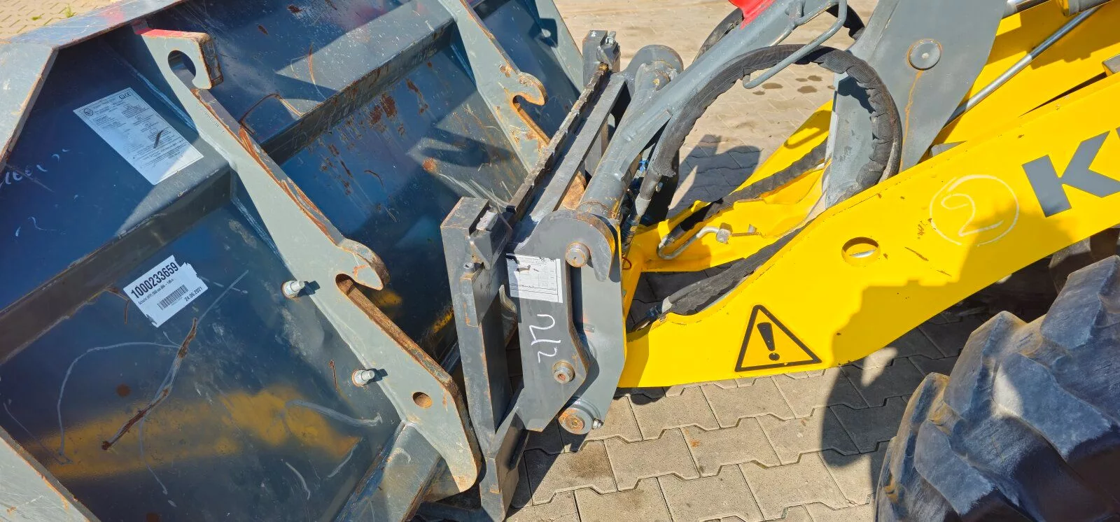 Fahrzeugabbildung Kramer 8095 Schaufel + Gabeln / TOP Zustand