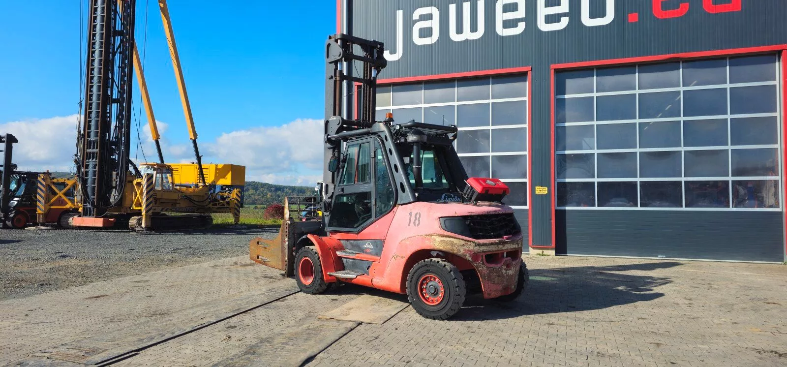 Fahrzeugabbildung Linde H80D-03/900 / 11/2020 / Frontstapler