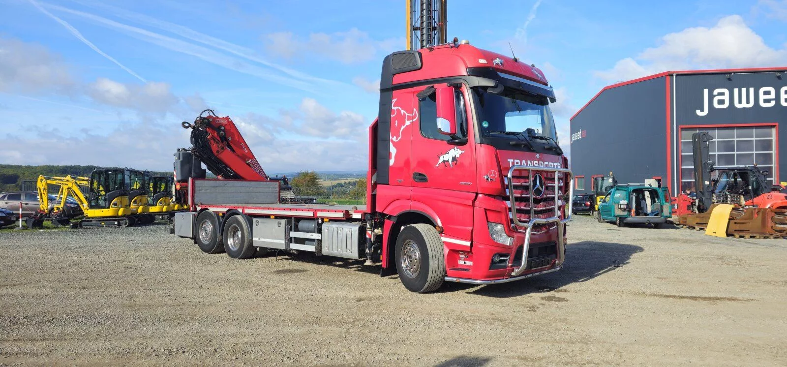 Fahrzeugabbildung Mercedes-Benz 2651 Actros / Fassi F465A Kran / 13.5 to = 3m