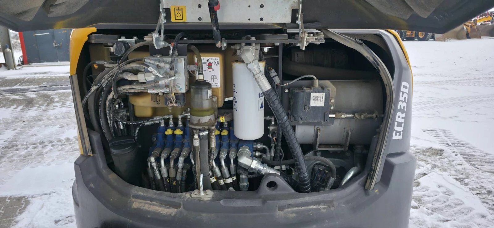 Fahrzeugabbildung Volvo ECR 35 D / Orig. 776 Stunde / Tilt / AC