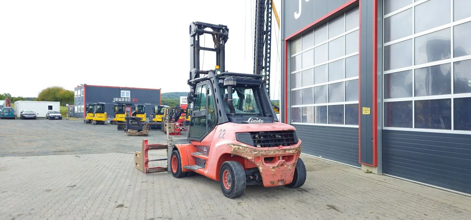 Fahrzeugabbildung Linde H 80D - 03 / 900 / Orig. 8.500 Stunde