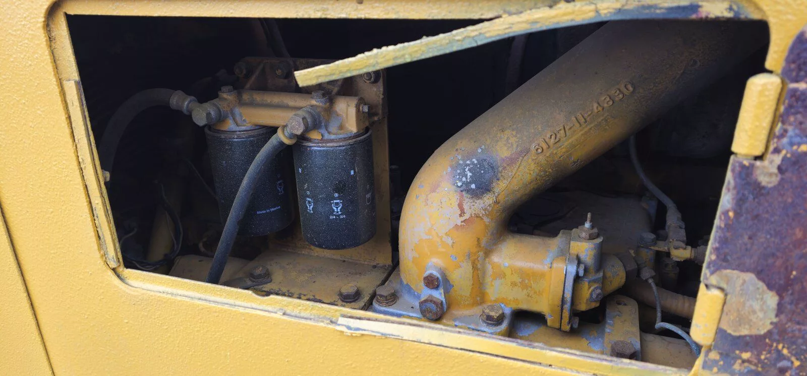 Fahrzeugabbildung Komatsu D355-3 Pipelayer / Rohrleger / 90 ton Hubkraft