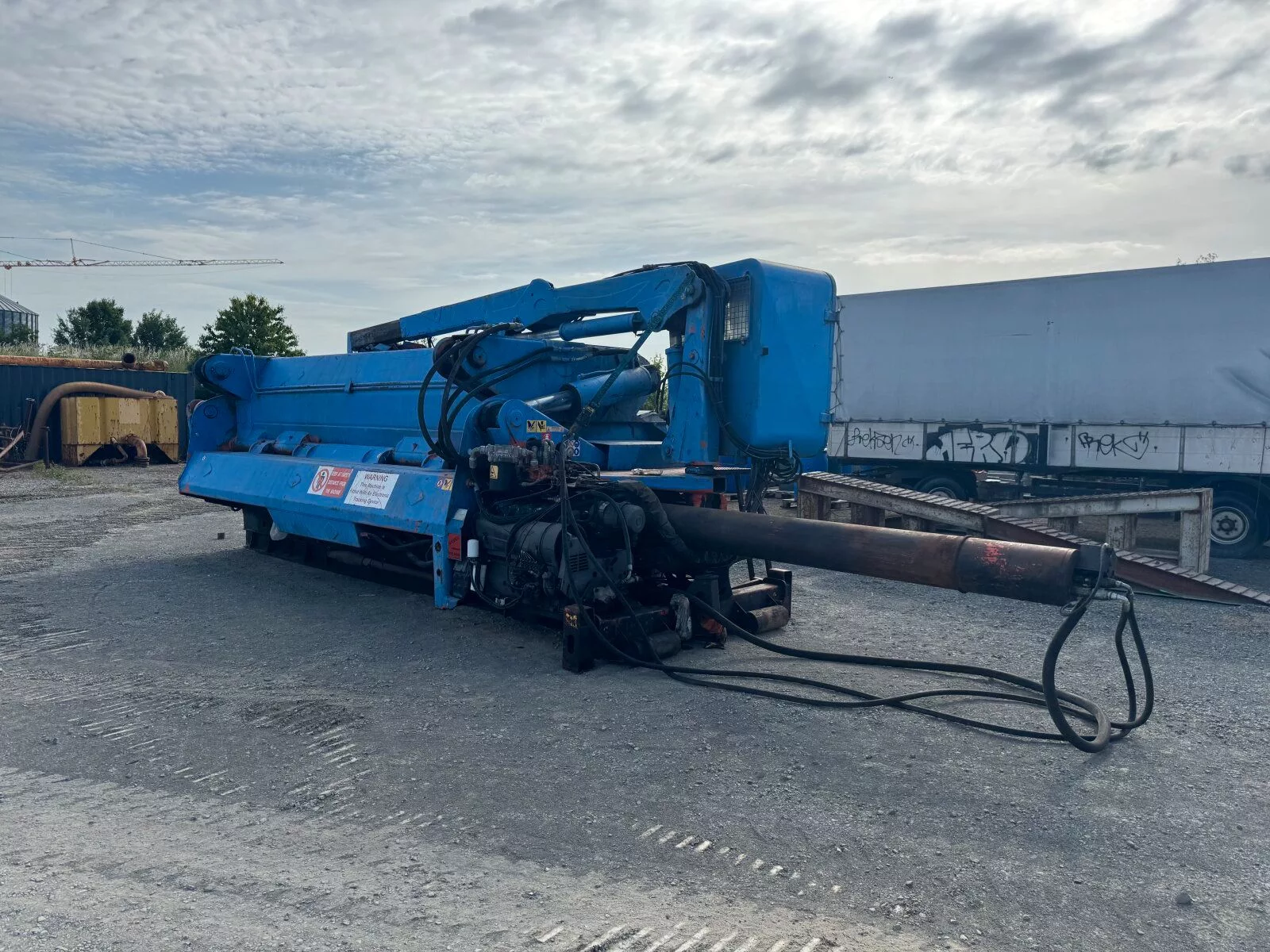 Fahrzeugabbildung Andere Hassel Ariete Schrottpresse Kran /Taurus Lefort