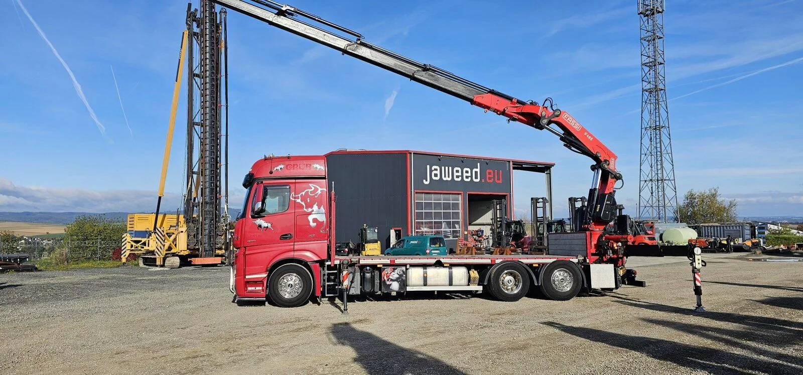 Fahrzeugabbildung Mercedes-Benz 2651 Actros / Fassi F465A Kran / 13.5 to = 3m