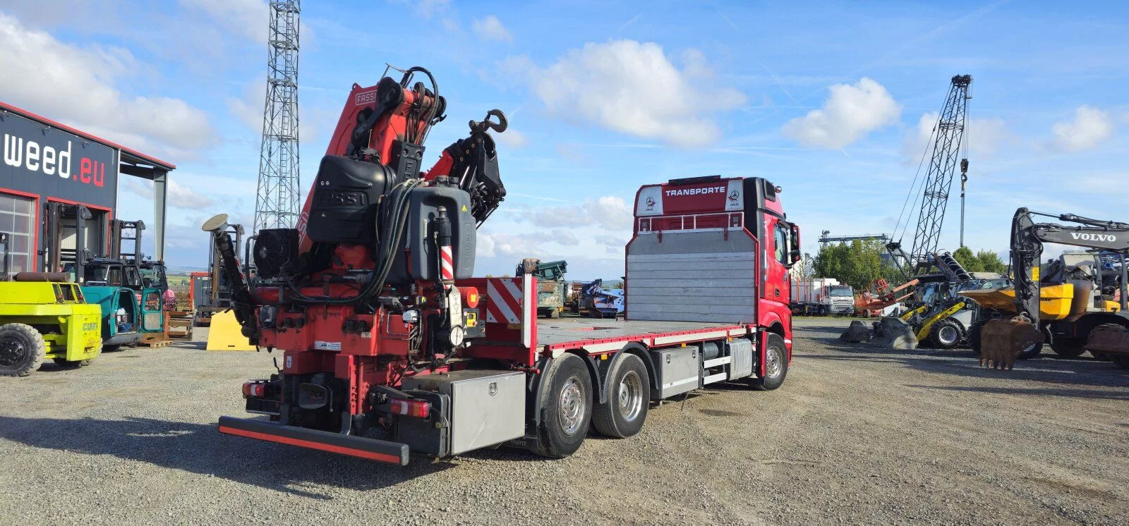 Fahrzeugabbildung Mercedes-Benz 2651 Actros / Fassi F465A Kran / 13.5 to = 3m