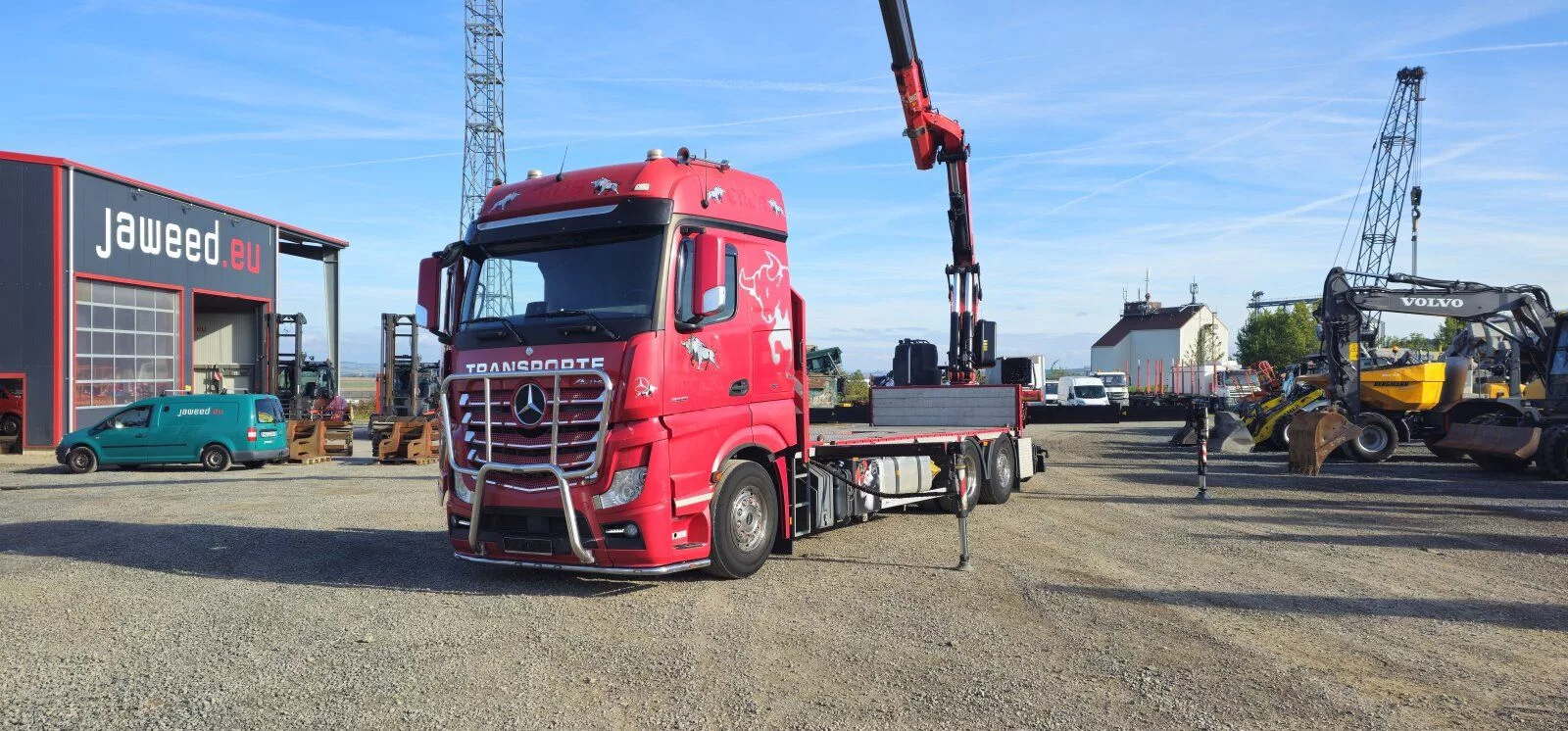 Fahrzeugabbildung Mercedes-Benz 2651 Actros / Fassi F465A Kran / 13.5 to = 3m