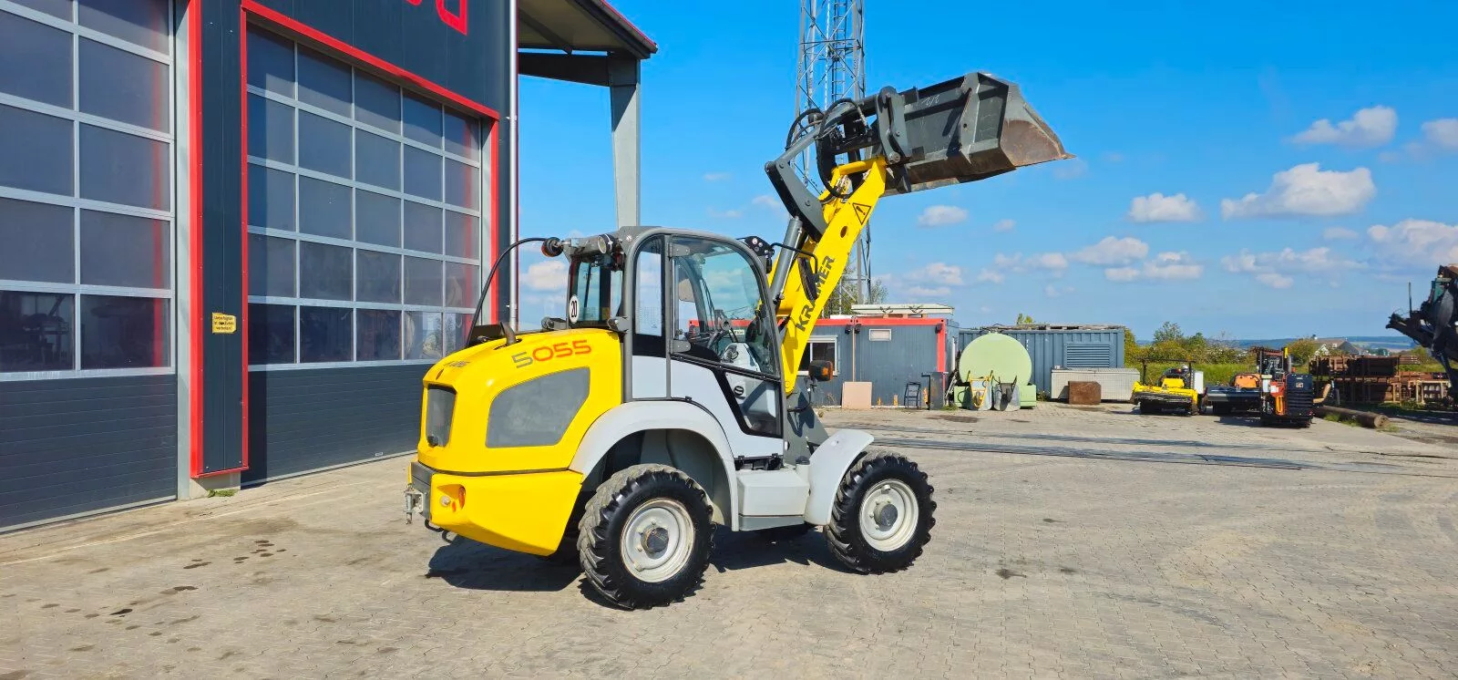 Fahrzeugabbildung Kramer 5055 Diesel (349) Schaufel+Gabel Gewicht 4.500kg