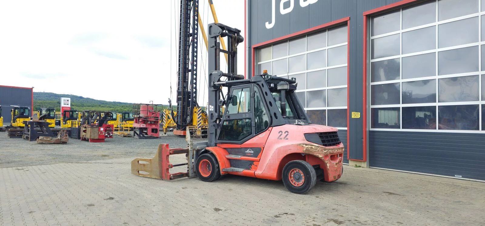 Linde H 80D - 03 / 900 / Orig. 8.500 Stunde